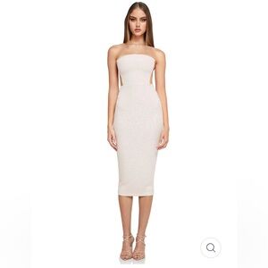 Nookie Revolve Lumeire Midi Dress S